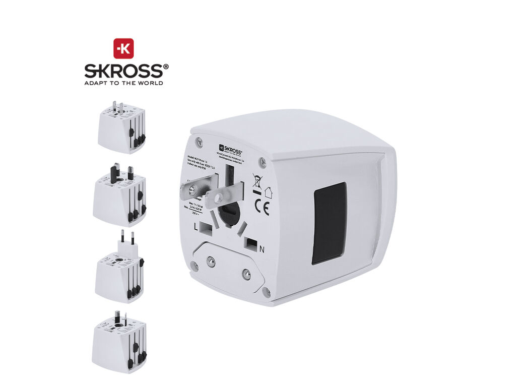 Adattatore Viaggio Universale Skross MUV MICRO