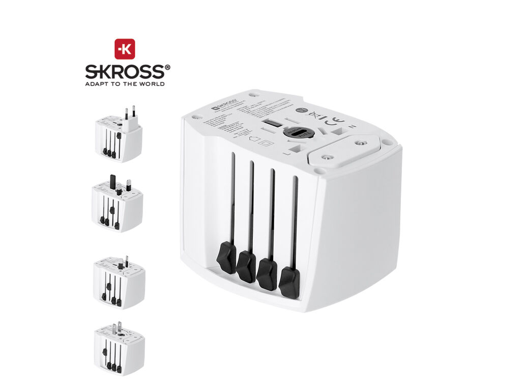 Adattatore Viaggio Universale Skross MUV USB 30W PD